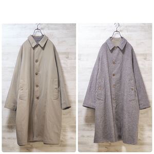 ANATOMICA 18W Single Raglan Coat Ⅱ-Bg/48 アナトミカ シングルラグランコート リバーシブル　コットン 千鳥格子 ベージュ