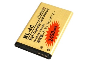 NOKIA BL-4C互換 大容量970Ah バッテリー BL4C リチウムバッテリー ノキア リチウムイオン電池