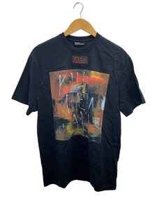 RAF SIMONS◆Tシャツ/XS/コットン/BLK/231-137A//