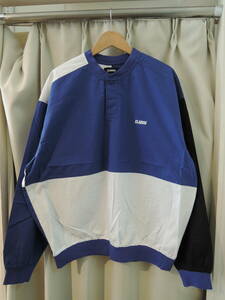 X-LARGE エクストララージ XLARGE PANELED PULLOVER SHIRT　ブルー Mサイズ 最新人気商品　値下げしました！ 送料込　