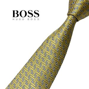 HUGO BOSS ネクタイ パターン柄 ヒューゴボス USED 中古 m1358