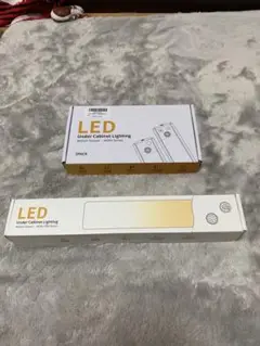 人感LEDセンサーライト　充電式　4本セット