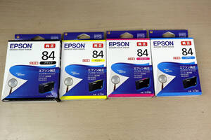 EPSON IC84 * エプソン 純正インクカートリッジ IC4CL84 4色 即決