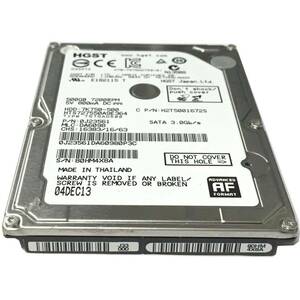 【中古】HGST 7 K750 ? 500 hts727550 a9e364 (0j23561 ) 500 GB 7200rpm 16 MBキャッシ