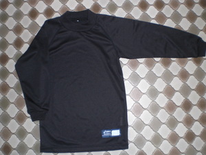 ★★★★　ASICS　BASEBALLアシックス　ベースボールシャツ　黒長袖130