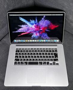 【〜動作OK♪〜】MacBook Pro (Retina, 15-inch, Mid 2014) i7（2.5GHz）/ メモリ16GB / SSD 128GB / 充放電回数 362回（正常）