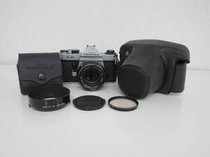 中古 カメラ ASAHI PENTAX アサヒ ペンタックス KM レンズ SMC 1:1.8/55 ※動作未確認 ／P