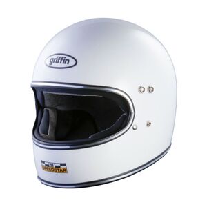 griffin speedstar helmet(グリフィン スピードスター ヘルメット）ホワイトカラー Lサイズ フルフェイス ヘルメット　WL