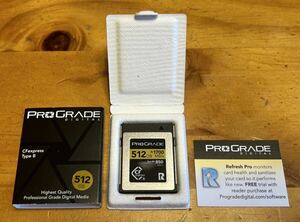 ProGrade Digital CFexpress Type B GOLD 512GB（正規輸入品）