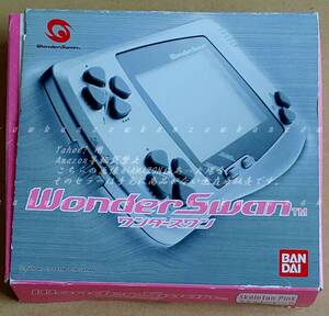 バンダイ ワンダースワン 通電確認済 本体 スケルトンピンク BANDAI WonderSwan