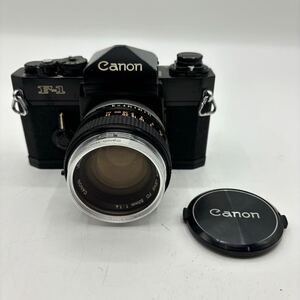 Canon キヤノン F-1 フィルムカメラ 一眼レフカメラ ボディ レンズ FD 50mm 1:1.4 ヴィンテージ カメラ キャノン ②