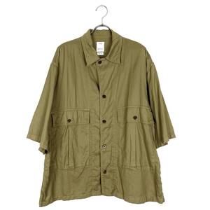 VISVIM(ビズビム) CORNET SHIRT S/S F.I.L. EXCLUSIVE 19AW (khaki)