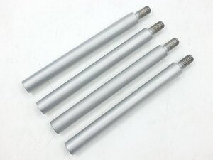 【z26836】Quadraspire クアドラスパイア ラック用ポール 直径18mm 全長20.5cm シルバー 4本セット 格安スタート