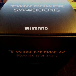 【新品未使用】SHIMANO シマノ 21 TWIN POWER ツインパワー SW 4000XG 04221 スピニングリール