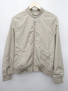 ◇ ⊇ H&M ナイロン混 長袖 ジップアップ ジャケット ブルゾン サイズEUR M US M ME 2M カーキ系 メンズ P