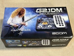 【未使用品】ZOOM G2.1DM Dave Mustaine Signature Edition