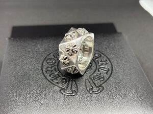 Chrome Hearts CH リング　クロムハーツ クロス　925　指輪 シルバー　21号