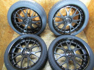 ★エイムゲイン　GⅡM　FORGED　鍛造　★22インチ×9.5J（+25）5穴-PCD114.3ミリ　★新品タイヤ　265/40R22 ★RX　ハリアー　RAV4