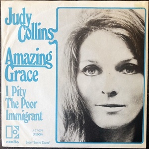 【Disco & Soul 7inch】Judy Collins / Amazing Grace(Whitneyの原曲)