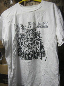 ROSE ROSE ローズローズ / SKATEHEAD ’88 Tシャツ GAUZE LIP CREAM DEATH SIDE 鉄アレイ NIGHTMARE EXECUTE SWANKYS