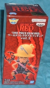 ワンピース ワールドコレクタブルフィギュア ONE PIECE FILM RED3 ウソップ