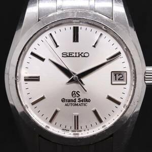 SEIKO グランドセイコー GS デイト 自動巻 オートマチック 腕時計 9S65-00B0 メンズ 稼働品 純正ブレス SEIKO