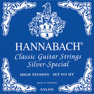 HANNABACH Silver Special 青815HT クラシックギターセット弦〈ハナバッハ〉