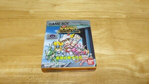 ★GB「聖闘士セイントパラダイス〜最強の戦士たち」箱・取説付き/BANDAI/ゲームボーイ/GAMEBOY/RPG/レトロゲーム/聖闘士星矢★