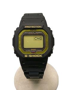 CASIO◆ソーラー腕時計/デジタル/ステンレス/GLD/BLK/SS/GW-B5600