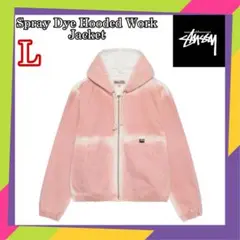 Stussy Spray Dye Hooded Work Jacket L