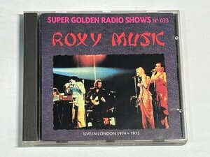 Roxy Music - In Concert 1974+1975