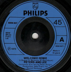 英7 Peters & Lee Welcome Home 6006307 Philips /00080