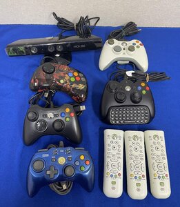 ジャンク　動作未確認　XBOX360　コントローラ　ワイヤレス２個+有線１個+社外品３個+リモコン３個+キネクト１個　　 セット　　D3