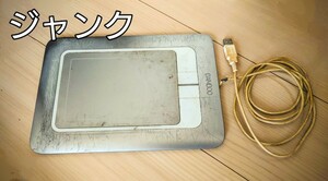 【ジャンク】タブレット ワコム　Wacom ペンタブレット Sサイズ デジ絵作成入門機 コミスタMini付属 Bambooコミック CTH-461/S1