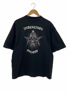 BALENCIAGA◆Tシャツ/XS/コットン/BLK/無地/641532/20AW/FREE YOUR MIND