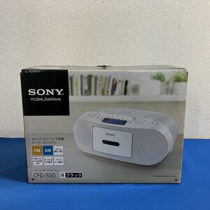 SONY ソニー CFD-S50 CD ラジオ カセットレコーダー ラジカセ 未使用