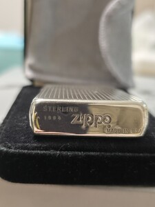 ZIPPO　スターリングシルバー　エンジンターン　1994 ビンテージ　