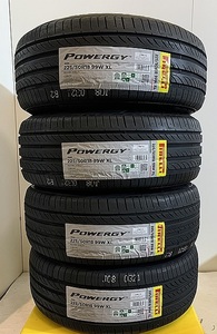 新入荷【送料無料】2024年新品　225/50R18 99W XL　夏タイヤ４本セット(SPI034-11)PIRELLI POWERGY 225/50/18 C-HR ヴェゼル マツダ6