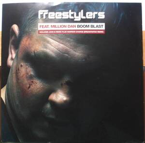 試聴 12inch. ラガ・ブレイクス FREESTYLERS FEAT. MILLION DAN / BOOM BLAST □Drum