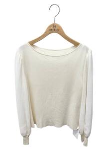 FOXEY フォクシー ニットトップス 40 Knit Top L’amitie アイボリー ITDUQSBIZNIG