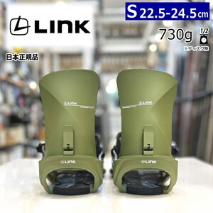 24-25 LINK GREED PRO カラー:ARMY GREEN Sサイズ リンク レディース スノーボード バインディング 日本正規品