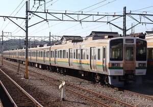 D1016 三岐鉄道 211系（仮） 鉄道写真