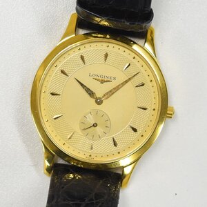 1円 不動品 腕時計 ロンジン LONGINES L4.706.2 クォーツ メンズ ゴールド系 同梱不可