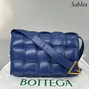 1円【新品未使用/RFID】BOTTEGA VENETA ボッテガヴェネタ パデッドカセット クラシック ショルダーバッグ イントレチャート 定価67万円