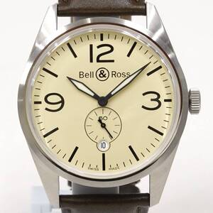 Bell＆Ross ベル＆ロス BR123-95 スモールセコンド メンズ オートマ 中古美品