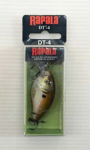 新品　ラパラ　DT4　Live River Shad　クランクベイト