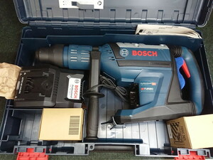 未使用 BOSCH ボッシュ SDS MAX 18Vコードレスハンマードリル BITURBO GBH18V-45C PROFESSIONAL　(2)