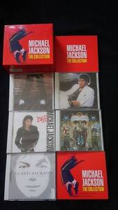 マイケル・ジャクソン　THE COLLECTION　CD-BOX アルバム　OFF THE WALL THRILLER BAD DANGEROUS INVISIBLE　スリラー　デンジャラス　