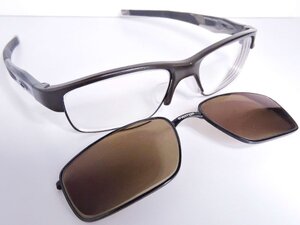 正規品 OAKLEY オークリー 度入り眼鏡 メガネフレーム CROSSLINK クロスリンク 140 OX3150-0256 PEWTER セットレンズ