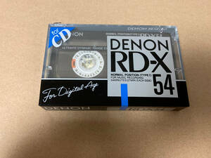 カセットテープ DENON RD-X 1本 00634